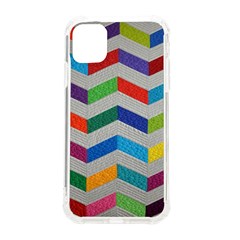 Charming Chevrons Quilt Iphone 11 Tpu Uv Print Case by Ket1n9