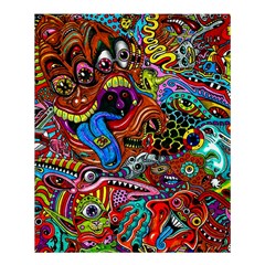 Art Color Dark Detail Monsters Psychedelic Shower Curtain 60  X 72  (medium)  by Ket1n9