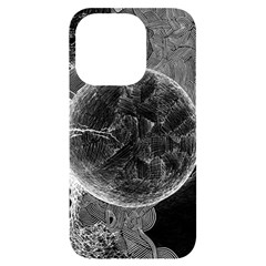 Space Universe Earth Rocket Iphone 14 Pro Black Uv Print Case by Ket1n9