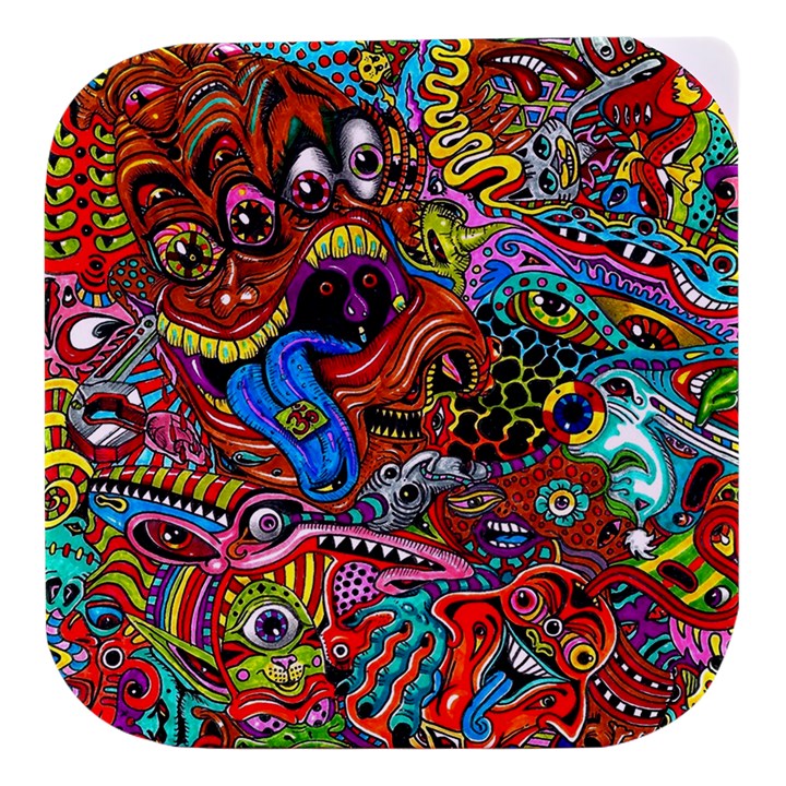 Art Color Dark Detail Monsters Psychedelic Stacked food storage container