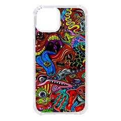 Art Color Dark Detail Monsters Psychedelic Iphone 14 Tpu Uv Print Case by Ket1n9