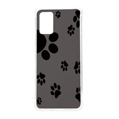 Dog Foodprint Paw Prints Seamless Background And Pattern Samsung Galaxy S20plus 6 7 Inch Tpu Uv Case by Ket1n9