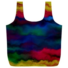 Watercolour Color Background Full Print Recycle Bag (xxxl) by Ket1n9