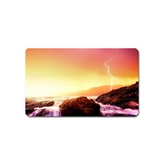 California Sea Ocean Pacific Magnet (name Card) by Ket1n9