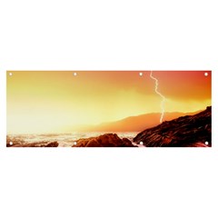 California Sea Ocean Pacific Banner And Sign 8  X 3  by Ket1n9