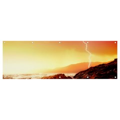 California Sea Ocean Pacific Banner And Sign 12  X 4  by Ket1n9