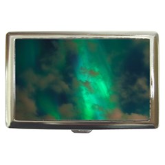 Northern-lights-plasma-sky Cigarette Money Case by Ket1n9