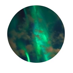 Northern-lights-plasma-sky Mini Round Pill Box by Ket1n9