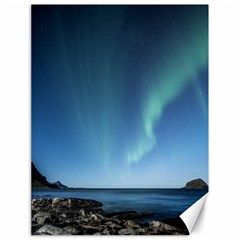 Aurora Borealis Lofoten Norway Canvas 18  X 24  by Ket1n9