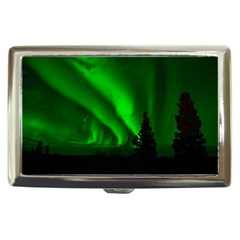 Aurora Borealis Northern Lights Cigarette Money Case by Ket1n9