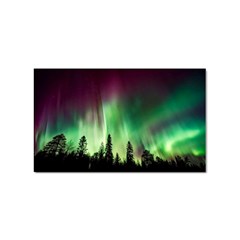 Aurora Borealis Northern Lights Sticker Rectangular (10 pack)