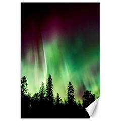 Aurora Borealis Northern Lights Canvas 20  x 30 