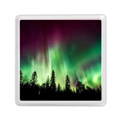 Aurora Borealis Northern Lights Memory Card Reader (Square)