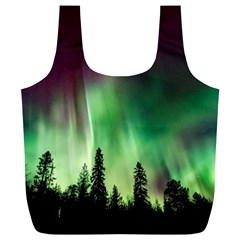Aurora Borealis Northern Lights Full Print Recycle Bag (XL)