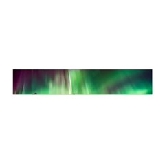 Aurora Borealis Northern Lights Premium Plush Fleece Scarf (Mini)