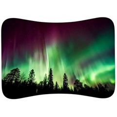 Aurora Borealis Northern Lights Velour Seat Head Rest Cushion