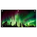 Aurora Borealis Northern Lights Banner and Sign 6  x 3  Front