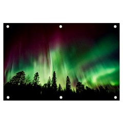 Aurora Borealis Northern Lights Banner and Sign 6  x 4 