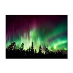Aurora Borealis Northern Lights Crystal Sticker (A4)