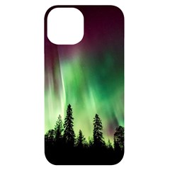 Aurora Borealis Northern Lights iPhone 14 Black UV Print Case
