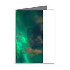 Northern Lights Plasma Sky Mini Greeting Card by Ket1n9