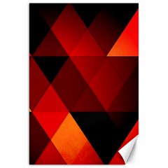 Abstract Triangle Wallpaper Canvas 20  X 30  by Ket1n9