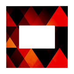 Abstract Triangle Wallpaper White Box Photo Frame 4  X 6 