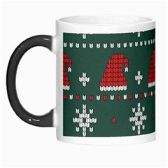 Beautiful Knitted Christmas Pattern Morph Mug by Ket1n9