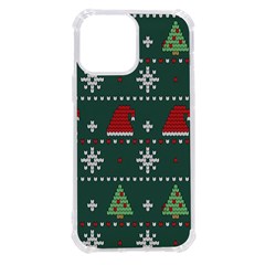 Beautiful Knitted Christmas Pattern Iphone 13 Pro Max Tpu Uv Print Case by Ket1n9