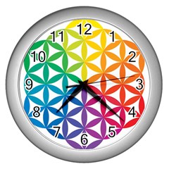 Heart Energy Medicine Wall Clock (silver) by Ket1n9