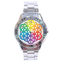 Heart Energy Medicine Stainless Steel Analogue Watch