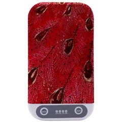 Red Peacock Floral Embroidered Long Qipao Traditional Chinese Cheongsam Mandarin Sterilizers