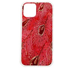 Red Peacock Floral Embroidered Long Qipao Traditional Chinese Cheongsam Mandarin iPhone 12 Pro max TPU UV Print Case