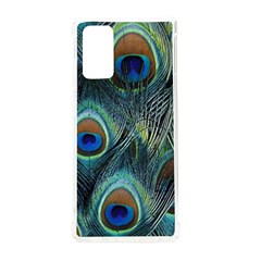 Feathers Art Peacock Sheets Patterns Samsung Galaxy Note 20 Tpu Uv Case by Ket1n9