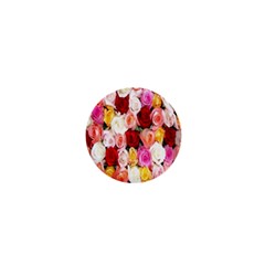 Rose Color Beautiful Flowers 1  Mini Buttons by Ket1n9