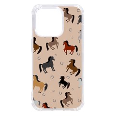 Horses For Courses Pattern Iphone 14 Pro Tpu Uv Print Case by Ket1n9