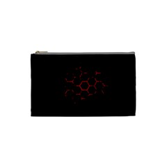 Abstract Pattern Honeycomb Cosmetic Bag (small) by Ket1n9