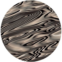 Alien Planet Surface Uv Print Round Tile Coaster by Ket1n9