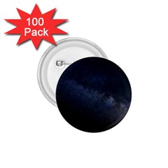 Cosmos Dark Hd Wallpaper Milky Way 1 75  Buttons (100 Pack)  by Ket1n9