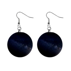 Cosmos Dark Hd Wallpaper Milky Way Mini Button Earrings by Ket1n9