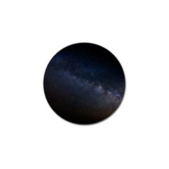 Cosmos Dark Hd Wallpaper Milky Way Golf Ball Marker (4 Pack) by Ket1n9