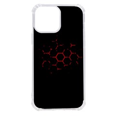 Abstract Pattern Honeycomb Iphone 13 Pro Max Tpu Uv Print Case by Ket1n9