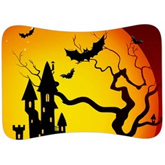 Halloween Night Terrors Velour Seat Head Rest Cushion by Ket1n9