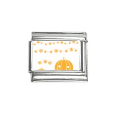 Pumpkin Halloween Deco Garland Italian Charm (9mm) by Ket1n9