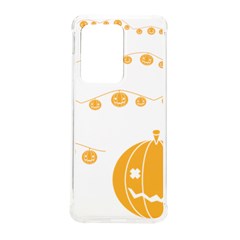 Pumpkin Halloween Deco Garland Samsung Galaxy S20 Ultra 6 9 Inch Tpu Uv Case by Ket1n9