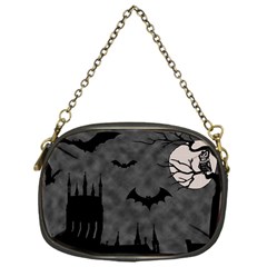 Halloween Background Halloween Scene Chain Purse (one Side) by Ket1n9