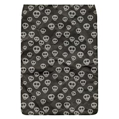 Skull Halloween Background Texture Removable Flap Cover (s) by Ket1n9