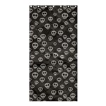 Skull Halloween Background Texture Shower Curtain 36  x 72  (Stall)  Curtain(36 X72 )