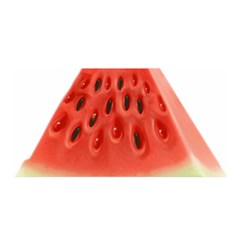 Seamless Background With Watermelon Slices Satin Wrap 35  x 70 