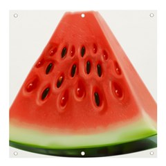 Seamless Background With Watermelon Slices Banner and Sign 4  x 4 